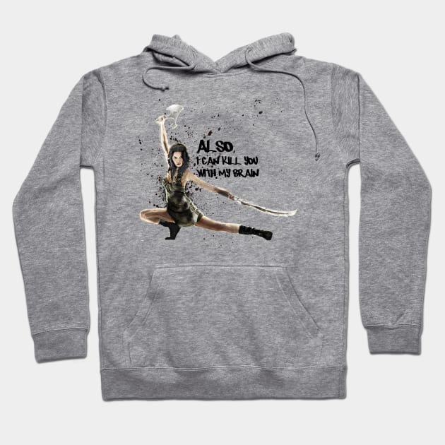 River Tam can kill you with her brain! Hoodie by LBVV